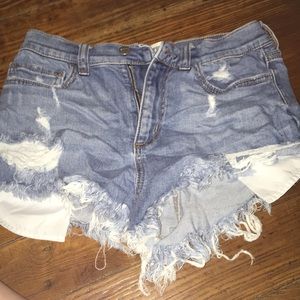 PINK Victoria Secret denim shorts